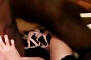 Hot dark dude bonks my constricted twat in missionary position