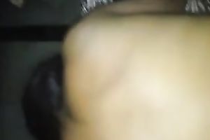 My Indian dark brown sweetheart acquires her backdoor hammered