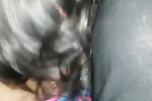 My girlfriend sucks my ramrod in front of the camera for the very 1st time