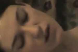 Pounding my breasty brunette hair girlfriend in the bald fur pie