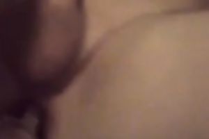 My BBC slut fingers my arsehole after showing her muff for the cam