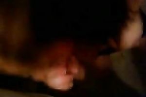 My perverted girlfriend blows my rod until that babe receives a facial