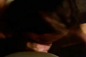 My perverted girlfriend blows my rod until that babe receives a facial
