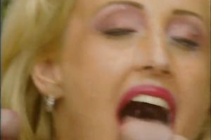 Sextractive blonde doxy acquires all her tight holes fucked in the garden