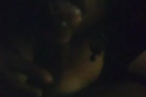 Big breasted swarthy prostitute gives me a fine tugjob on webcam