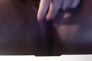 Homemade solo with me finger-fucking my wet bald bawdy cleft