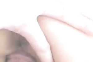 Homemade BDSM scene with me fucking my GF's vagina from behind