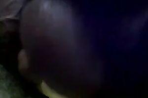 My ebon lover sucks my jock and receives facialed hard