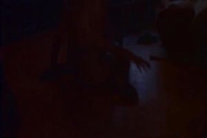 Self indulgent whore in fishnet hose is getting freaky on camera