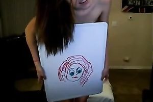 Unique but absolutely useless talent of cookie drawing