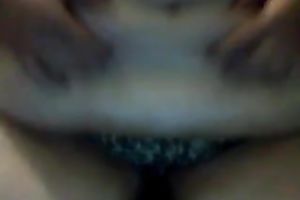 Incredibly fat brunette hair mom shows her biggest belly and booty