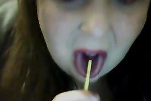 Incredibly fat brunette hair mom shows her biggest belly and booty