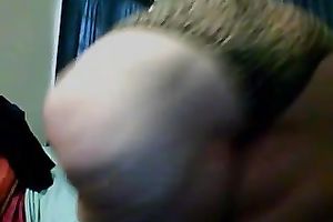 Incredibly fat brunette hair mom shows her biggest belly and booty