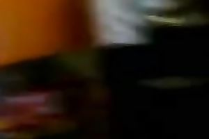 Hidden livecam movie with a chubby a-hole stuck in taut denim shorts