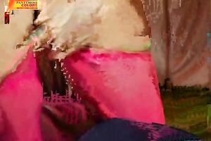 Sinfully excited hoe in pink hose is masturbating like avid