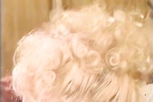 Superb golden-haired gives her excited paramour a damn precious oral-job in the bedroom
