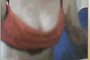 Small tits and pale skin round booty of an dilettante woman