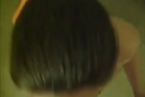 Full-bosomed hussy sucks my boner and lets me cum on her mambos