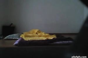 Hidden livecam dilettante sex tape of a youthful Asian hottie having sex