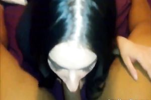 Nasty dark brown with a high sex drive craves my lengthy dark shlong badly