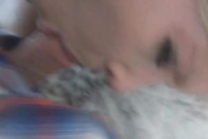 Blonde milf plays with all her sex toys at a time and gives a oral stimulation
