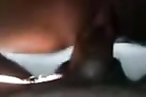 Hot non-professional sexy lalin girl sweetheart screwed in missionary position