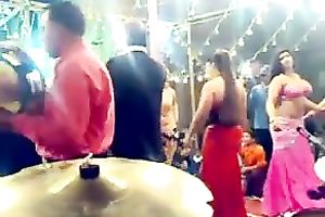 Sensual belly-dancers get caught on my hidden webcam at a party