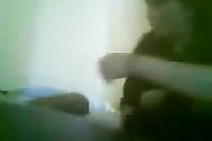 Nasty and corpulent milf playing with my rod on hidden cam