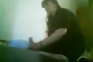 Nasty and corpulent milf playing with my rod on hidden cam