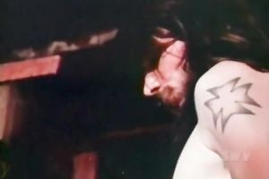 Perverted dark-haired slut want to feel hard hippy pecker