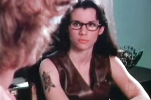 Perverted dark-haired slut want to feel hard hippy pecker