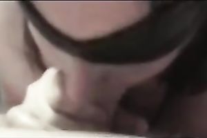 Sperm deposit in my smutty submissive bitch's throat