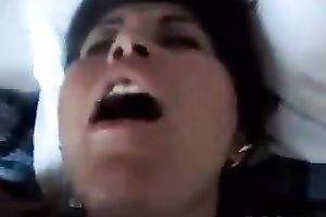 Wicked pounding my thick big beautiful woman Latina slutwife missionary style