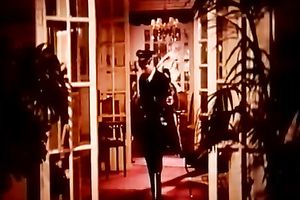 A bunch of classic milf prostitutes chatting in the stuffed room