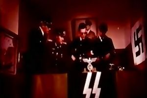 A bunch of classic milf prostitutes chatting in the stuffed room