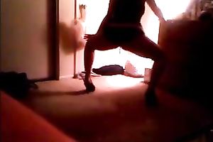 Adorable gal with a pleasant piece of a-hole is twerking like a pro