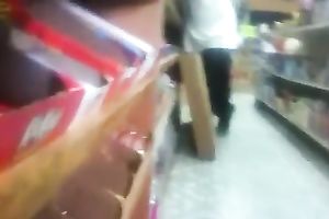 This hot dark woman is packing some serious junk in the trunk