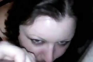 My insatiable Married slut sucks my cock until this babe gets the cum that babe craves
