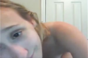 This pale skin doxy pokes her legal age teenager pussy with a sex toy