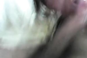 Unthinkably lascivious dark brown with saggy bazookas can't live without to fuck on camera