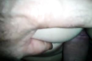POV tape with me trying to drive my wang in my wife's tight pussy