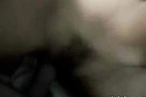 Svelte Indian girlfriend is getting pounded unfathomable in her fur pie missionary style