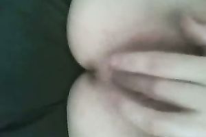 Masturbating Blonde Stretched Wide By Hung Black Stud's Meaty Thrusts