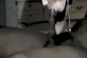 Mature Brunette Deepthroat A Massive Black Cock With Intense Gagging