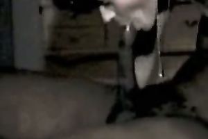 Mature Brunette Deepthroat A Massive Black Cock With Intense Gagging