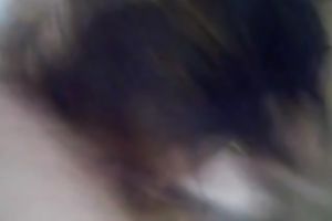 Mature dark brown shows her blow job and titjob skills to me