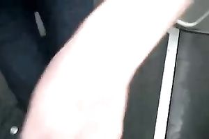 My divine GF is giving me an amazing oral in the public restroom