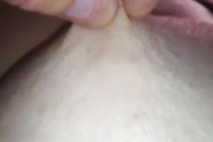 My big-tittied husband allows me to squeeze her sweet teats