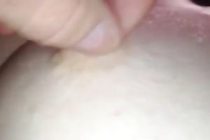 My big-tittied husband allows me to squeeze her sweet teats