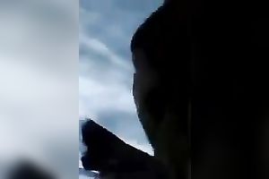 Getting outstanding blowjob from lustful lalin girl white wife outdoors